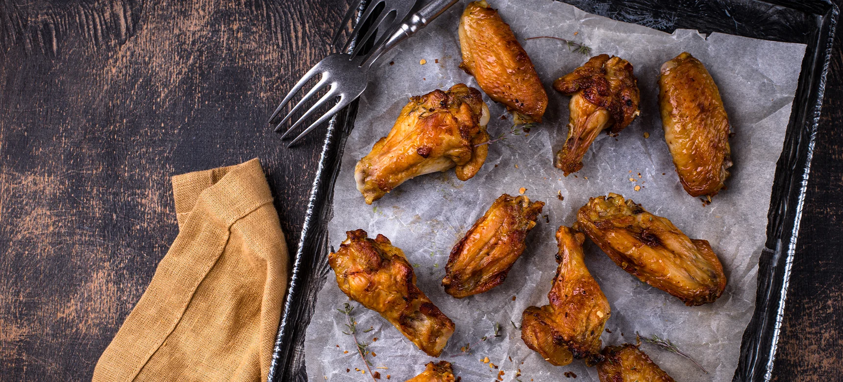 Tropical Sweet Heat Oven-Baked Wings